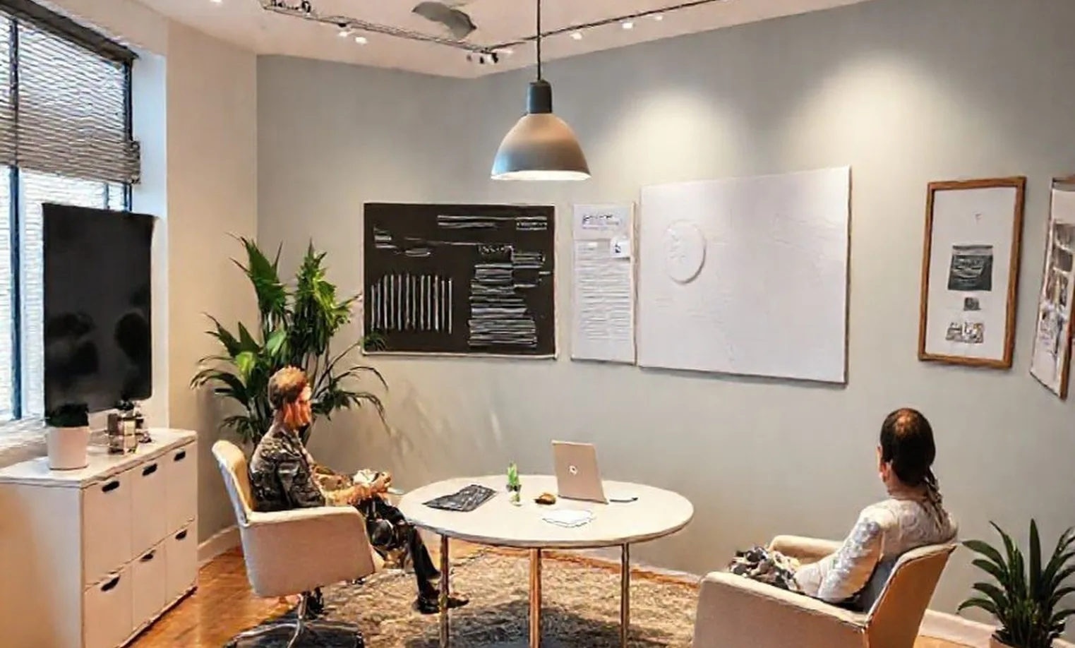 Professional consulting room with modern design